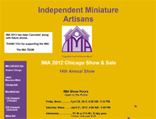 Tablet Screenshot of ima-show.com